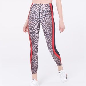 Veronica Beard X Bandier Ronda Leopard Legging Size M